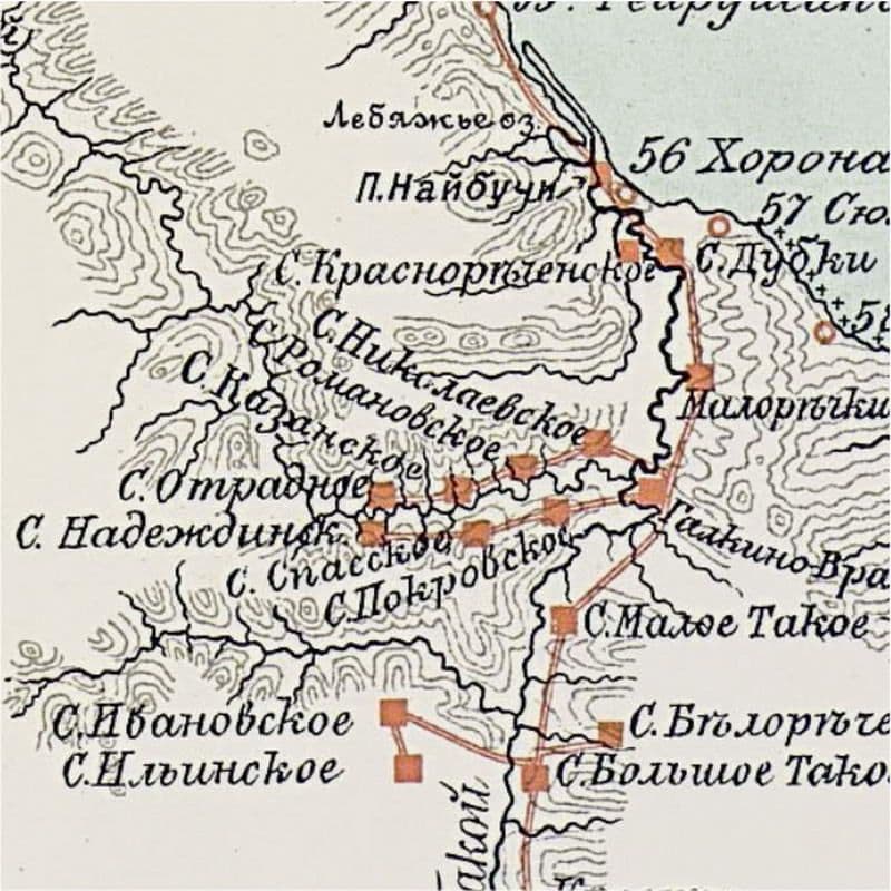 Karafuto map Sakhalin Карафуто карта Сахалин 