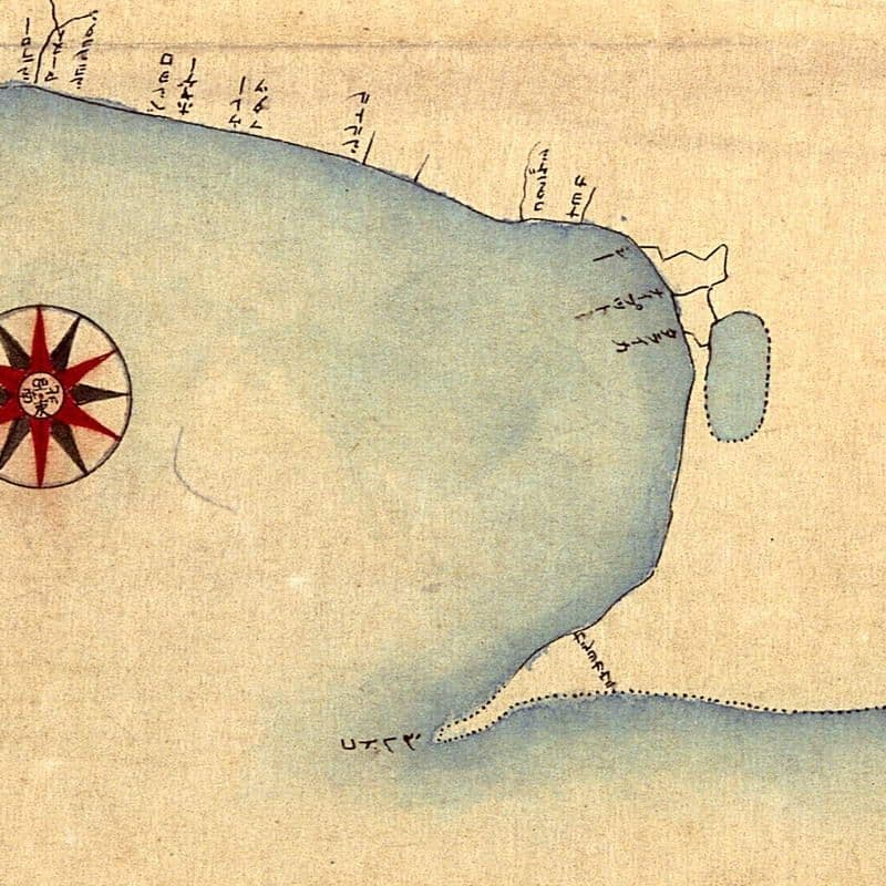 Karafuto Sakhalin map Сахалин Карафуто карта