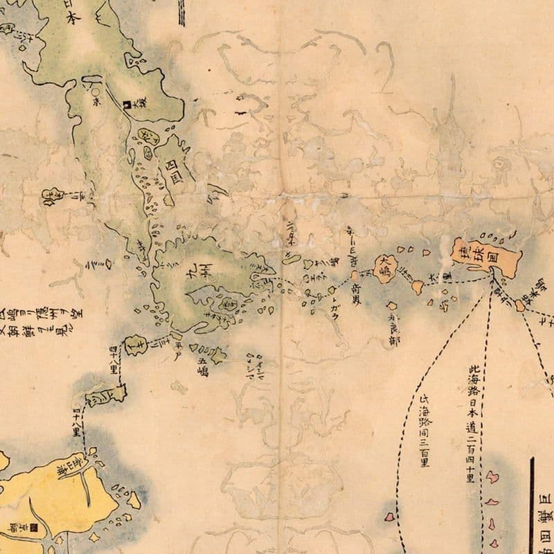 Karafuto map Карафуто карта