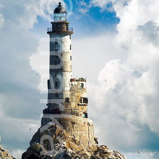 lighthouse Naka-Shiretoko маяк Анива 