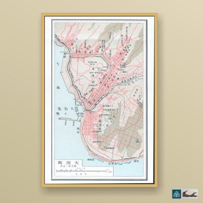 Otomari map карта Корсаков