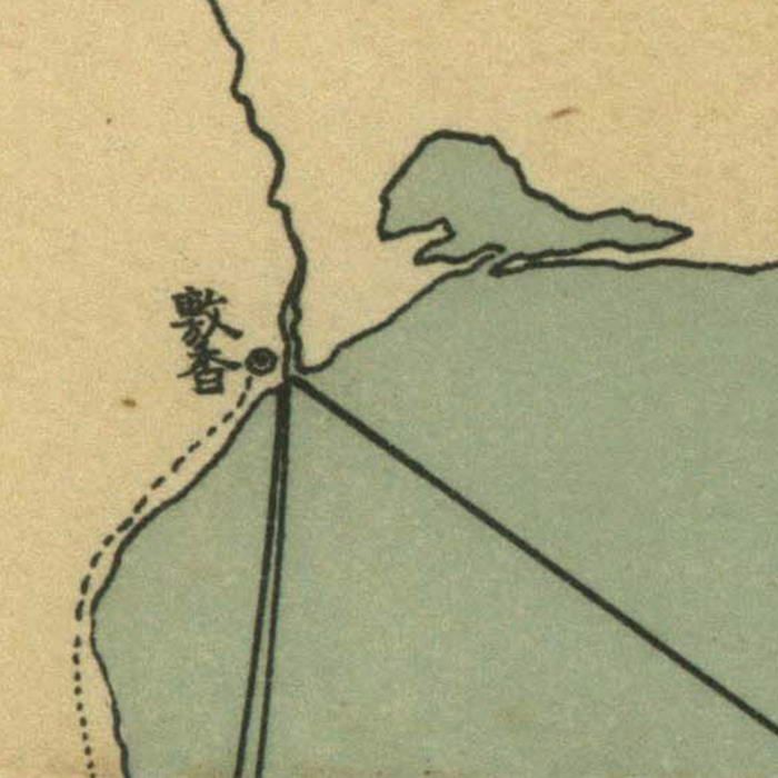 Karafuto Sakhalin map Сахалин Карафуто карта