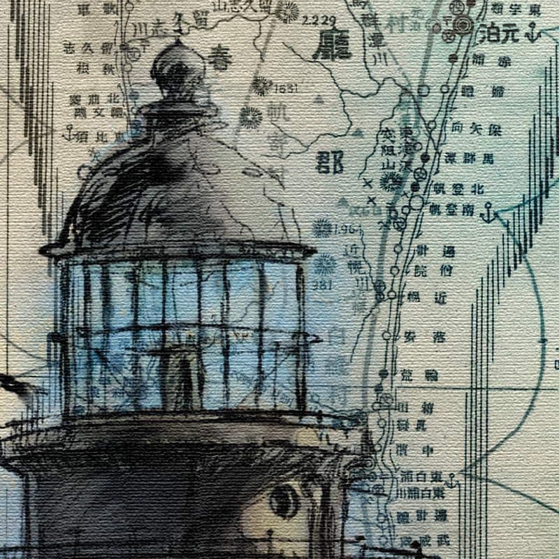маяк Анива. lighthouse Naka-Shiretoko misaki