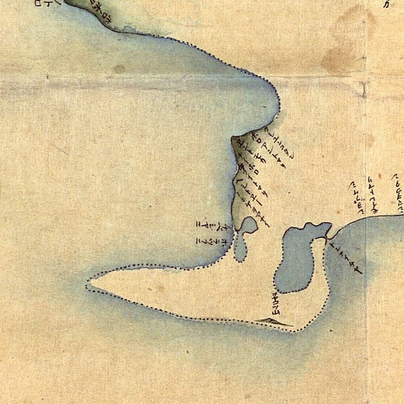 Karafuto Sakhalin map Сахалин Карафуто карта