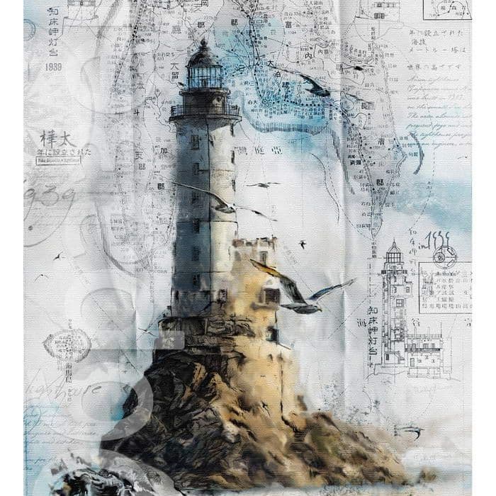 маяк Анива. lighthouse Naka-Shiretoko misaki, открытка