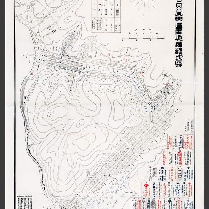 Otomari map карта Корсаков