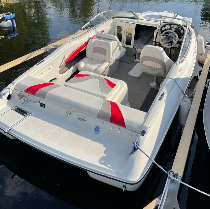 Наш катер Stingray 190CS