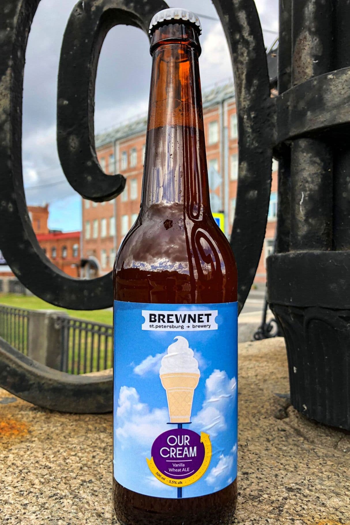 Our Cream • Brewnet Vanilla Wheat Ale фото
