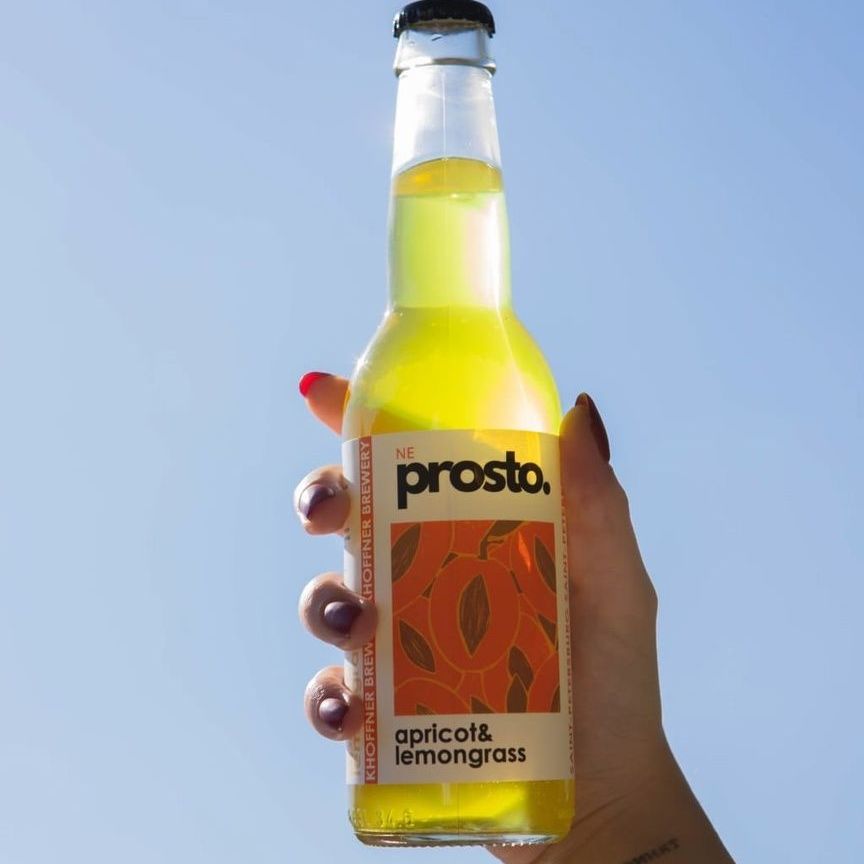 ne prosto Apricot + Lemongrass • lemonade фото