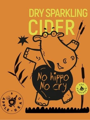 No hippo No cry - Apple Head  • Cидр сухой фото