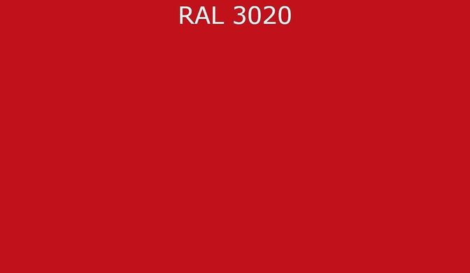 RAL 3020 красный