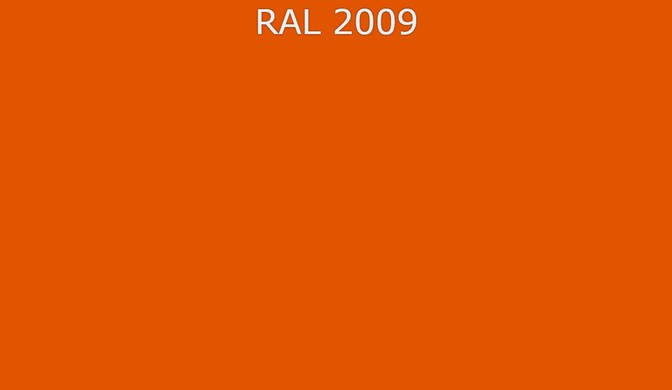 RAL 2009 оранжевый