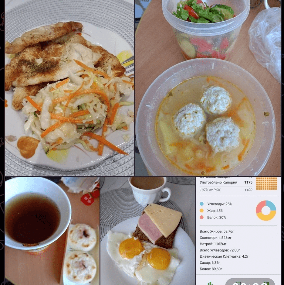 Курс похудения. Рецепты