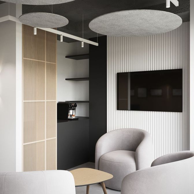 Строгость и уют: Новый офис для небольшой компании