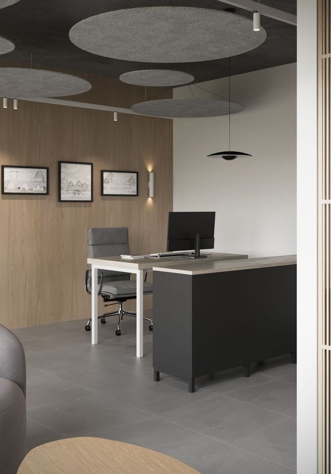 Строгость и уют: Новый офис для небольшой компании