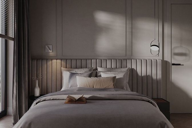 Неоклассика: Квартира для семьи из 3 человек