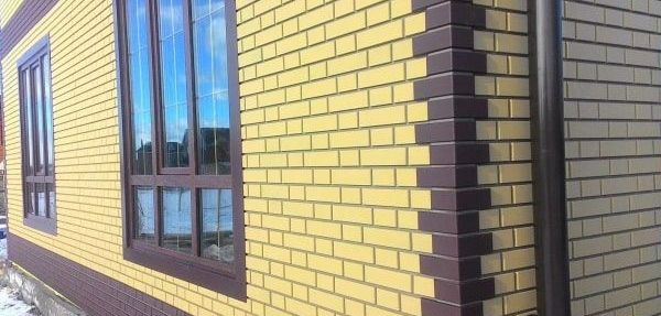 фасадные панели под кирпич