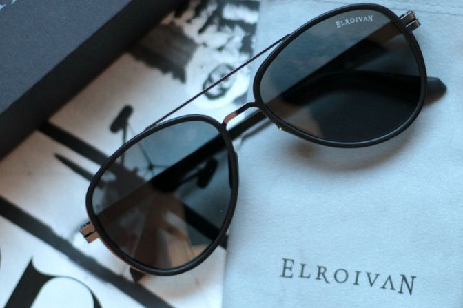 Титановые солнечные очки Elroivan "Avia"